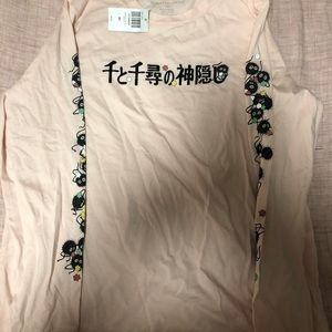 Studio Ghibli Spirited Away Soot Sprite Girl Shirt